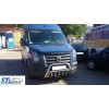 Кенгурятник WT002 (нерж) для Volkswagen Crafter 2006-2017