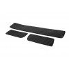 Полиуретановые коврики на пороги (3 шт, EVA, черные) для Volkswagen Crafter 2006-2017 - 72062-11