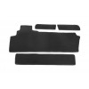 Полиуретановые коврики 2-ряд для ориг. Груз-пасс. (EVA, черные) для Volkswagen Crafter 2006-2017 - 76023-11