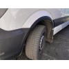 Накладки на арки узкие (4 шт, черные) для Volkswagen Crafter 2006-2017 - 56973-11