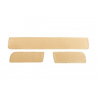 Коврики на пороги (3 шт, EVA, Бежевый) для Volkswagen Crafter 2006-2016 гг