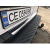 Накладка на задній бампер Глянсовий (Carmos, сталь) для Volkswagen Crafter 2006-2017 - 54564-11