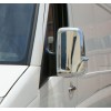 Накладки на зеркала (2 шт) OmsaLine, Итальянская нержавейка для Volkswagen Crafter 2006-2017 - 48954-11