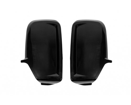 Накладки на зеркала BlackEdition (2 шт., пласт) для Volkswagen Crafter 2006-2016 гг