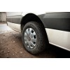 Колпаки серые ABS (1-катковый, 4 шт) для Volkswagen Crafter 2006-2016 гг