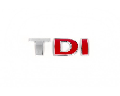 Volkswagen Crafter 2006-2017 Надпись Tdi (прямой шрифт) Красная І - 54917-11