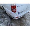 Бічні труби за заднім колесом кутові (2 шт, нерж) Середня база для Volkswagen Crafter 2006-2017