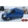 Бічні пороги Premium (2 шт., нерж.) d60, Long / ExtraLong для Volkswagen Crafter 2006-2017 - 52889-11