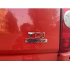 Напис Tdi (косий шрифт) Червоний DІ для Volkswagen Crafter 2006-2017