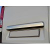Планка над номером (без камеры, нерж) Carmos - Турецкая сталь для Volkswagen Crafter 2016- гг