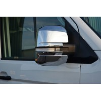 Накладки на дзеркала OmsaLine (4 частини, ABS) для Volkswagen Crafter 2017+