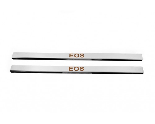 Накладка на пороги Carmos (2 шт, нерж) для Volkswagen EOS 2006-2011 гг