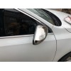 Накладки на зеркала (2 шт, нерж) OmsaLine - Итальянская нержавейка для Volkswagen EOS 2011+ - 56617-11