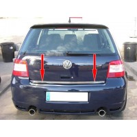 Край багажника (нерж) для Volkswagen Golf 4