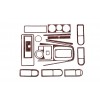 Накладки на панель Чорний рояль для Volkswagen Golf 4 - 77179-11