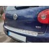 Накладки на задний бампер Carmos (нерж.) Plus для Volkswagen Golf 5 - 57041-11