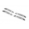Накладки на ручки (SW, 4 шт, нерж) OmsaLine - Італійська нержавіюча сталь для Volkswagen Golf 5 - 64014-11