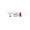 Надпись TSI (прямой шрифт) TS - хром, I - красная для Volkswagen Golf 6 - 55124-11