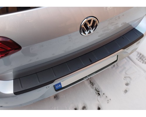 Накладка на задний бампер EuroCap (HB, ABS) для Volkswagen Golf 7/E-Golf