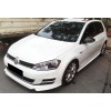 Боковые пороги DPT V-1 (черный) для Volkswagen Golf 7/E-Golf