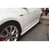 Боковые пороги DPT V-1 (черный) для Volkswagen Golf 7/E-Golf
