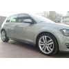 Боковые пороги DPT V-8 (черный глянец) для Volkswagen Golf 7/E-Golf