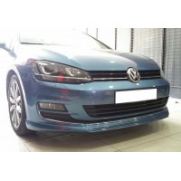 Передняя Lip накладка DPT (черный глянец) для Volkswagen Golf 7/E-Golf