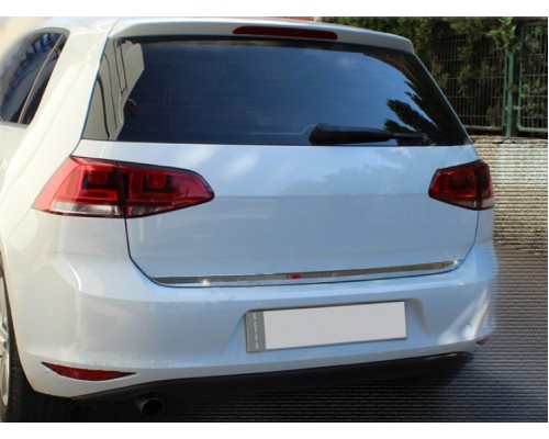 Кромка багажника HB (нерж) Кромка багажника (нерж.) для Volkswagen Golf 7/E-Golf