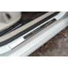 Накладки на пороги OmsaLine V2 (4 шт, нерж) для Volkswagen Golf 7