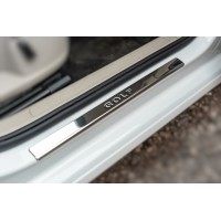 Накладки на пороги OmsaLine V2 (4 шт, нерж) для Volkswagen Golf 7