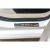 Накладки на пороги OmsaLine V2 (4 шт, нерж) для Volkswagen Golf 7