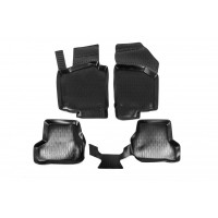 Гумові килимки (4 шт, Niken 3D) для Volkswagen Jetta 2006-2011