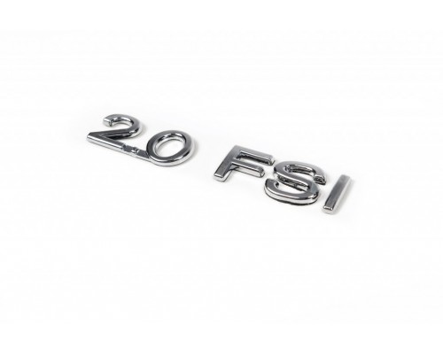 Надпись 2.0 FSI (под оригинал) для Volkswagen Jetta 2006-2011 - 68492-11