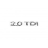 Надпись 2.0 Tdi (под оригинал) для Volkswagen Jetta 2006-2011