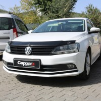 Дефлектор капота (EuroCap) для Volkswagen Jetta 2011-2018