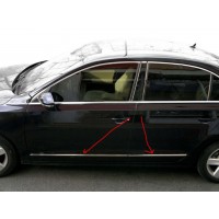 Volkswagen Jetta 2011-2018 Молдинг дверей (нерж)