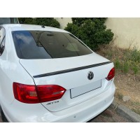 Спойлер LIP (Sunplex, черный) для Volkswagen Jetta 2011-2018