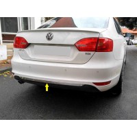 Кромка бампера (нерж) для Volkswagen Jetta 2011-2018