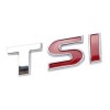Надпись TSI (под оригинал) TS-хром, I-красная для Volkswagen Jetta 2011-2018 - 55099-11