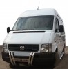 Кенгурятник WT011 (нерж) для Volkswagen LT 1998+