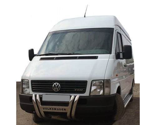 Кенгурятник WT011 (нерж) для Volkswagen LT 1998+