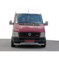 Передній захист ST014 (нерж) для Volkswagen LT 1998+