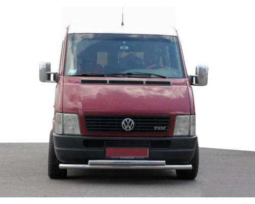 Передній захист ST014 (нерж) для Volkswagen LT 1998+