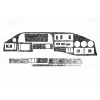Volkswagen LT 1998+ Накладки на панель (Meric, Туреччина) Титан - 54794-11