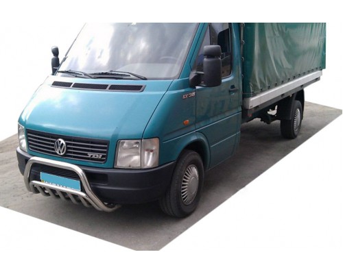 Кенгурятник WT002 (нерж) для Volkswagen LT 1998+