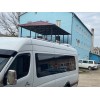 Рейлінги DD (2 шт, алюм) 265 см, Хром для Volkswagen LT 1998+ - 65626-11