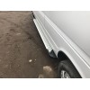 Бічні пороги Allmond Grey (2 шт, алюм) Довга база для Volkswagen LT 1998+ - 67947-11