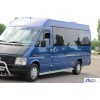 Бічні пороги Premium (2 шт., Нерж.) Середня база, d60 для Volkswagen LT 1998+ - 52668-11