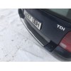Накладки на задний бампер SW (Carmos, сталь) 2000-2005 для Volkswagen Passat B5 1997-2005 - 56975-11