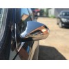 Накладки на дзеркала (2 шт, нерж) Carmos - Турецька сталь для Volkswagen Passat B6 2006-2012 - 51380-11